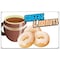 Signmission Coffee And Donuts Banner Concession Stand Food Truck Single Sided B-72 Coffee And Donuts19 - alternate 1